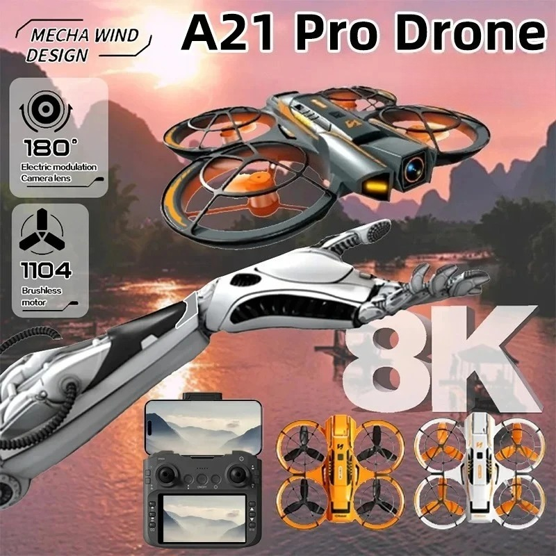 Drone Photogrammetry - Drone Original A21 Pro 4K Professionnel