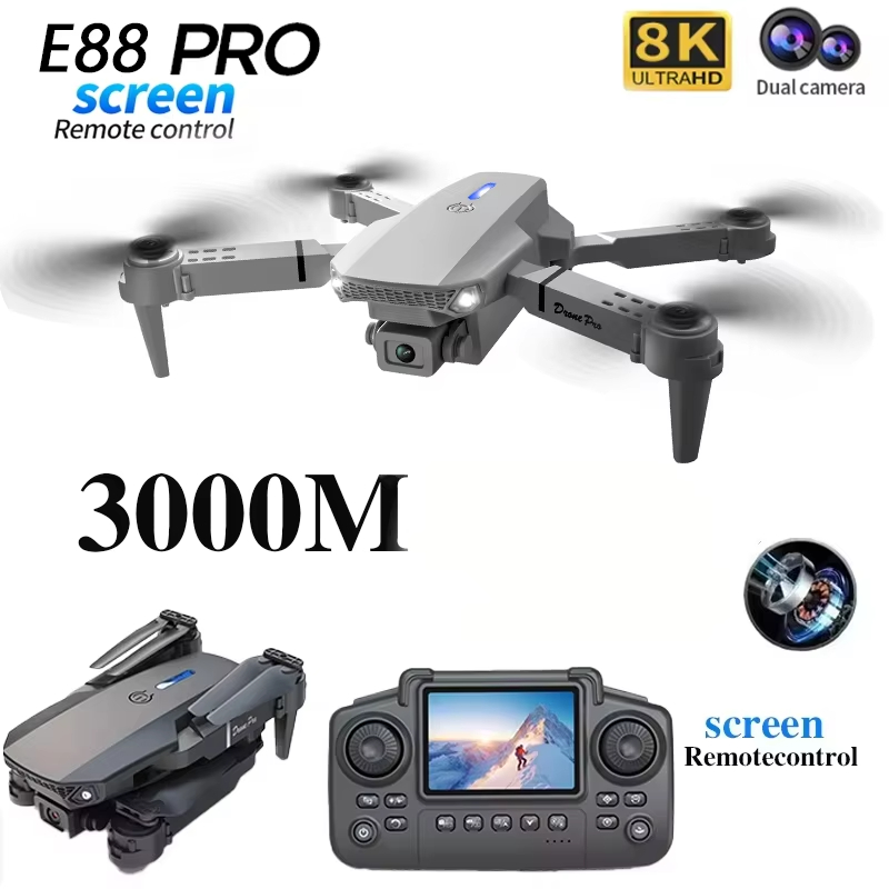 Drone Multispectral - Nouveau drone E88 2026 avec caméra